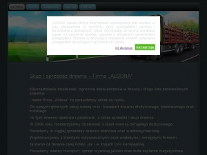Tarcica iglasta w składzie drewna Aldona